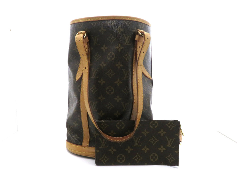 LOUIS VUITTON Bucket Tote Bag Monogram
